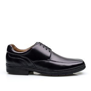 Sapato Masculino Social Fascar Lite Derby Em Couro