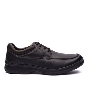 Sapato Masculino Casual Fascar Derby Em Couro
