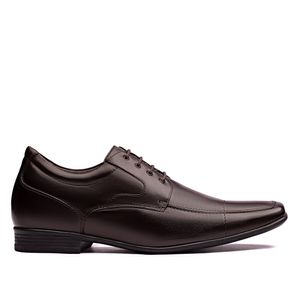 Sapato Masculino Social Com Salto Interno Fascar Altus Derby Em Couro