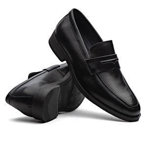 Mocassim Masculino Social Fascar Em Couro