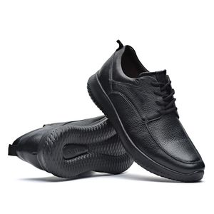 Sapato Masculino Casual Fascar Lite Derby Preto Em Couro