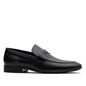 Mocassim Masculino Social Fascar Penny Loafer Em Couro