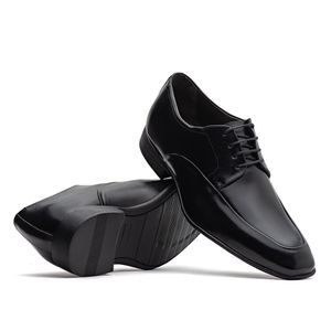 Sapato Masculino Social Fascar Derby Preto Em Couro
