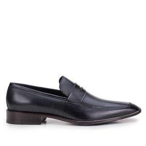 Mocassim Masculino Social Fascar Coimbra Penny Loafer Em Couro