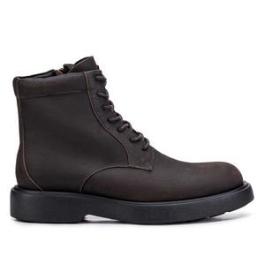 Bota Masculina Casual Fascar Lite Marrom Em Couro
