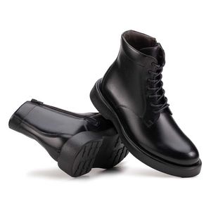 Bota Masculina Casual Fascar LITE Preta em Couro